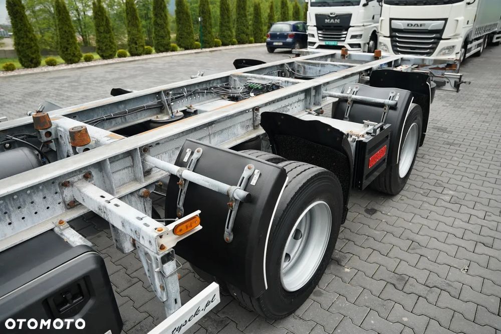 Wecon PRZYCZEPA TANDEM / BDF / 7,15 , 7,45 , 7,82 M / DO PRZEWOZU KONTENERÓW - 9