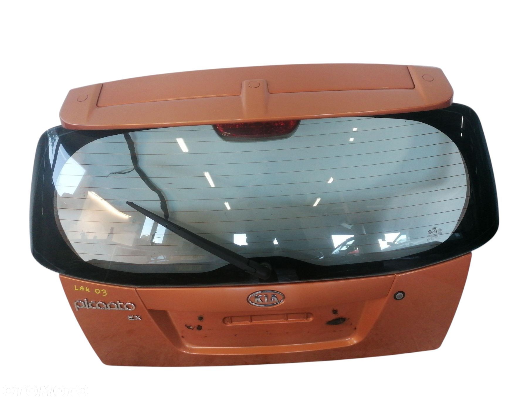 KLAPA BAGAŻNIKA KIA PICANTO I 1.1 12V KLAPA - 1