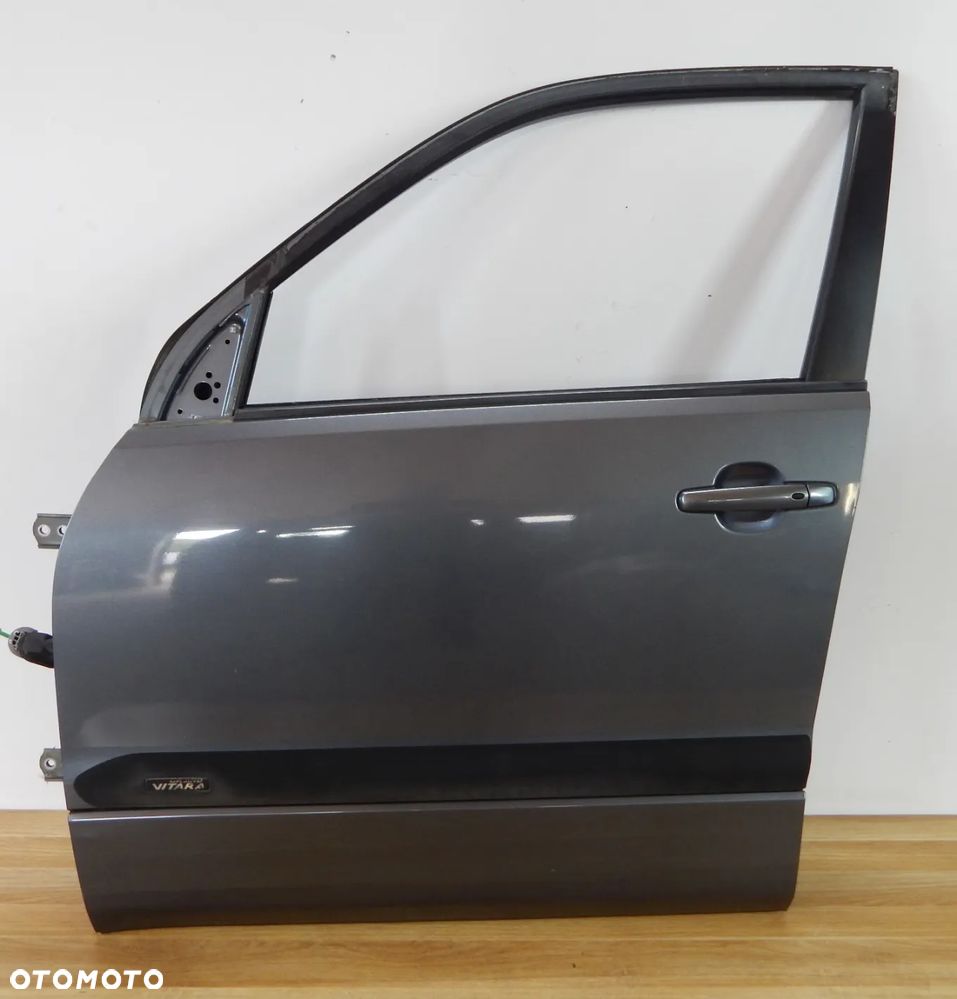 Drzwi lewy przód tył Suzuki Grand Vitara II 05-14 ZY4 niebieski Łuków części - 2