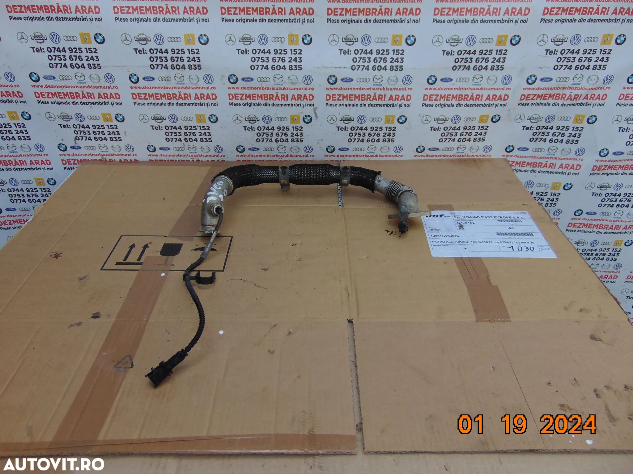 Coducta racitor gaze Iveco Daily 3.0 conducta metal racitor gaze egr euro 6 - 1