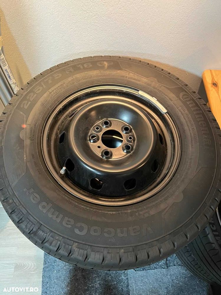 Jante NOI R16 Fiat Ducato/Peugeot Boxer/ Jumper 225 75r16C CONTINENTAL - 5