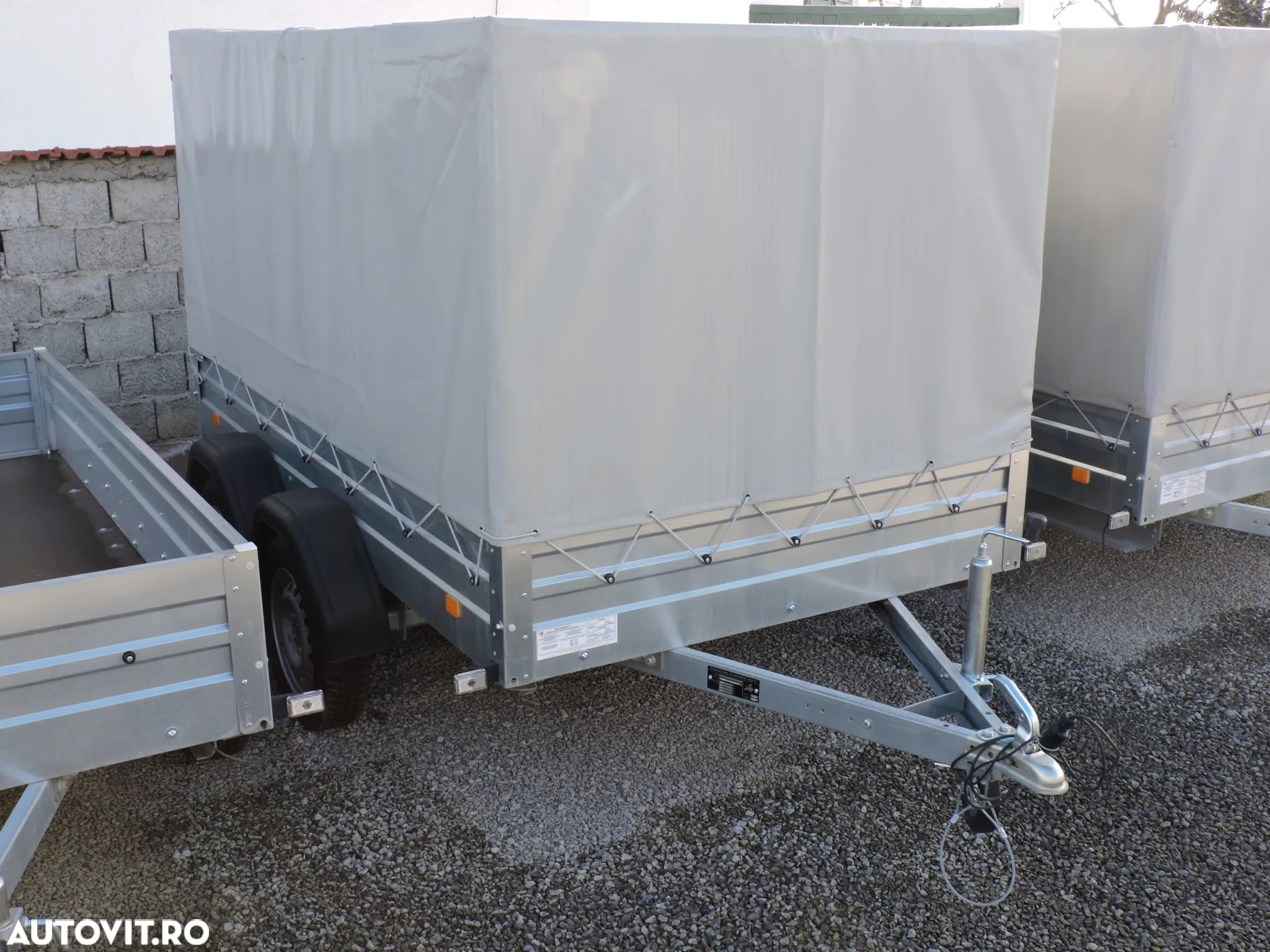 Trailer Europe Trailer Europe ALFA -1,2 AXE ,Arc de foi,Al,750-3500kg - 9