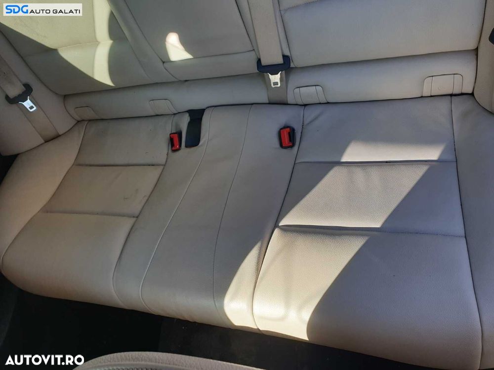 Interior Piele Crem cu Incalzire Scaune Fata si Bancheta Spate Sezut cu Spatar BMW Seria 5 F11 2009 - 2017 [C5278] [C5279] [C5280] - 7