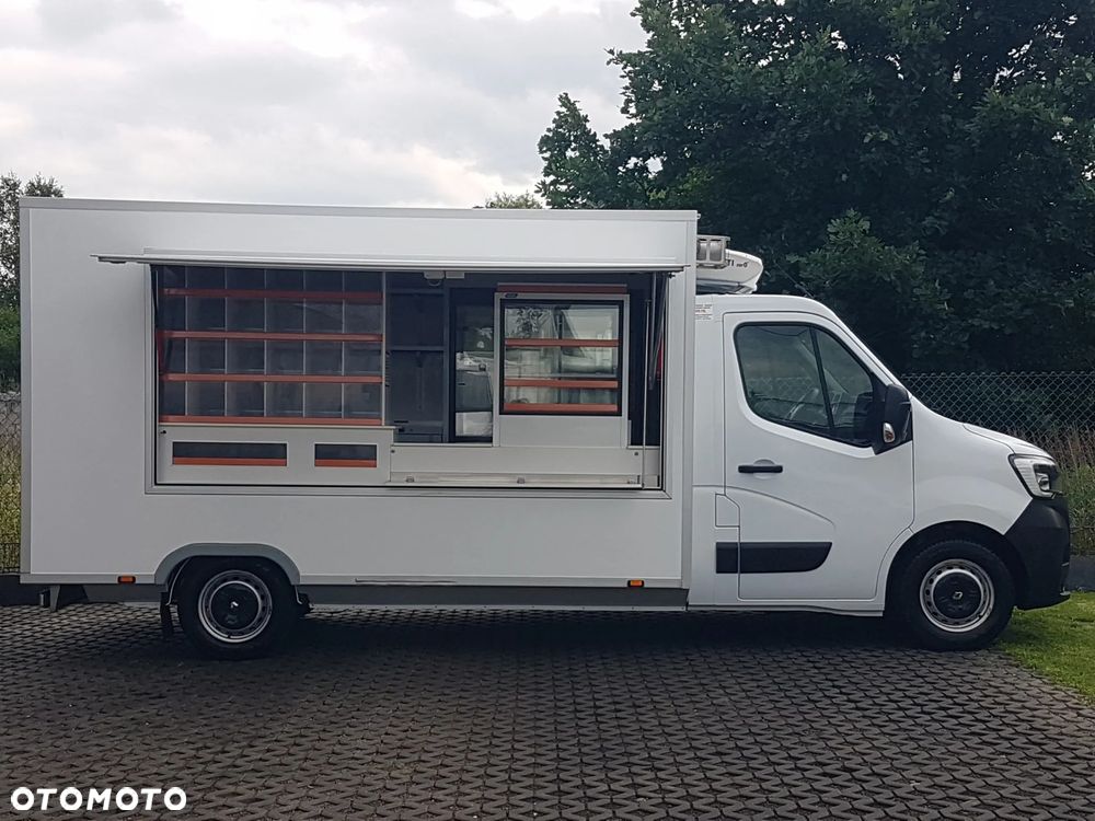 Renault MASTER SKLEP BAR FOODTRUCK KONTENER NISKOPODŁOGOWY AUTOSKLEP AGREGAT AC KLIMA DMC 3500KG - 12