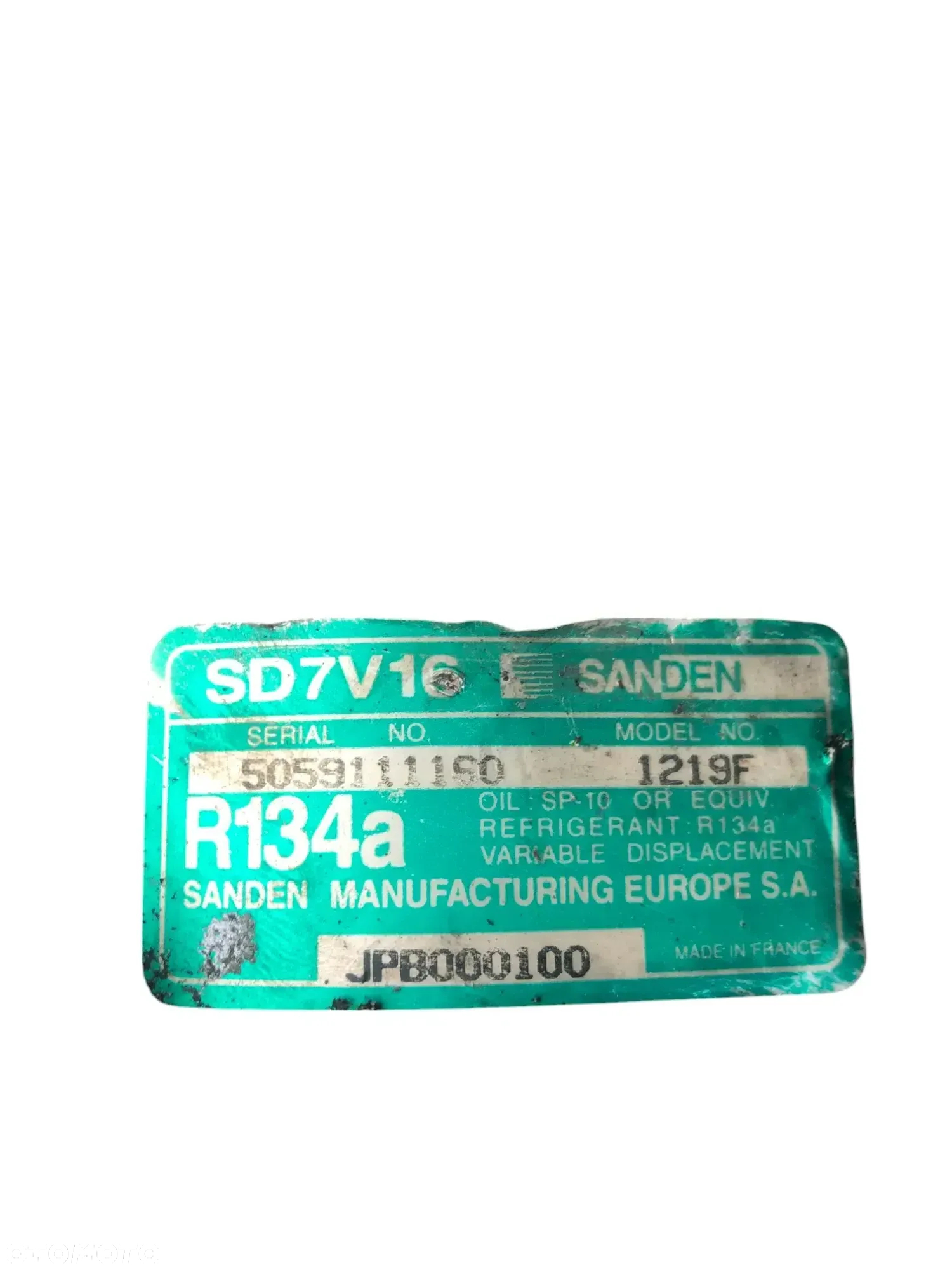 Kompresor Sprężarka Klimatyzacji JPB000100 5PK Rover 45 25 1.4/1.8 B - Gwarancja Wysyłka Montaż - 2