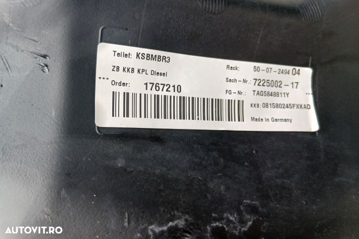 Rezervor combustibil 7225002 7225002-17 7225002 7225002-17 BMW Seria - 5