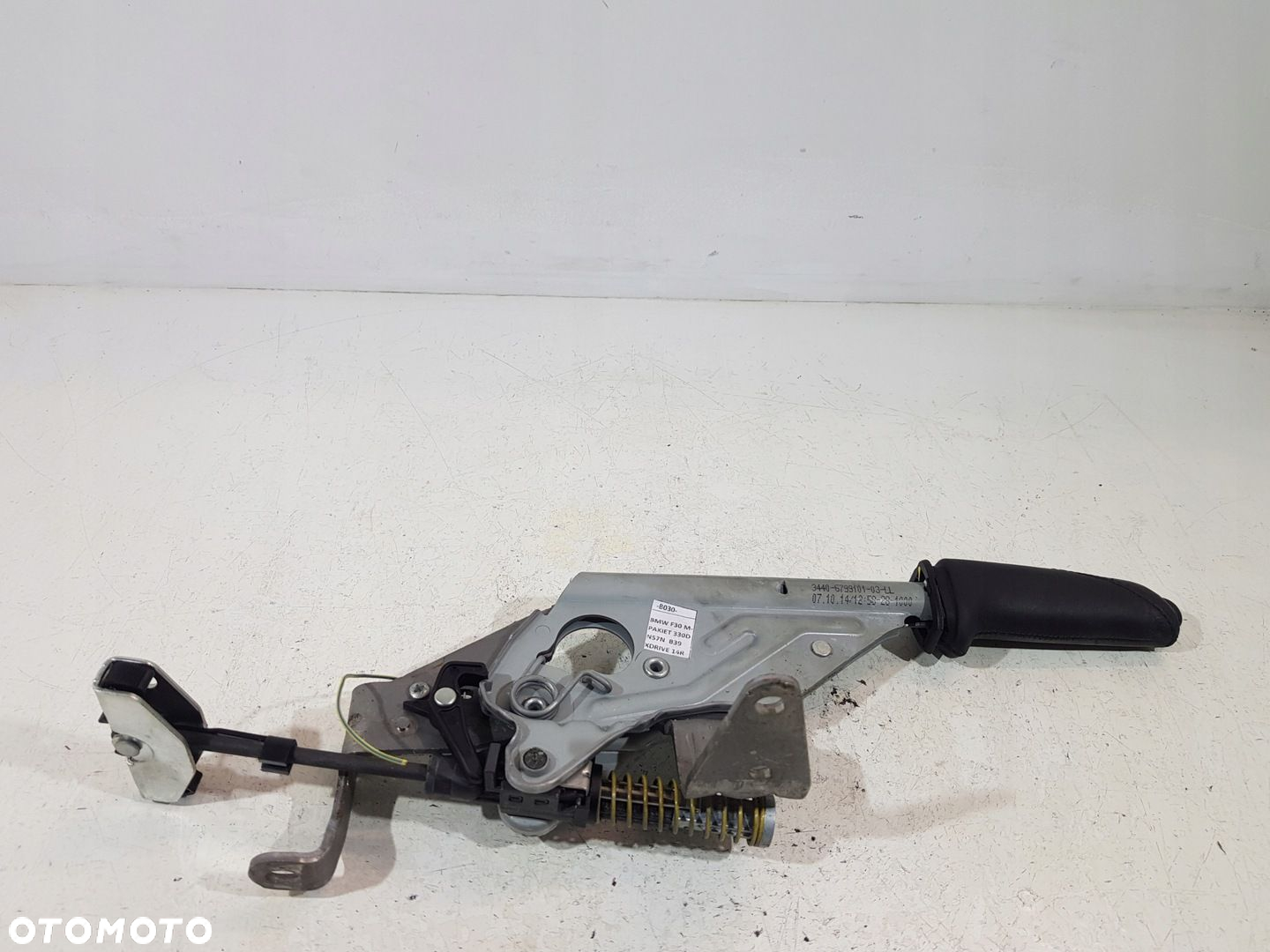 DŹWIGNIA HAMULCA RĘCZNEGO SKÓRA 6799101 BMW F30 F31 F32 F34 EUR - 2