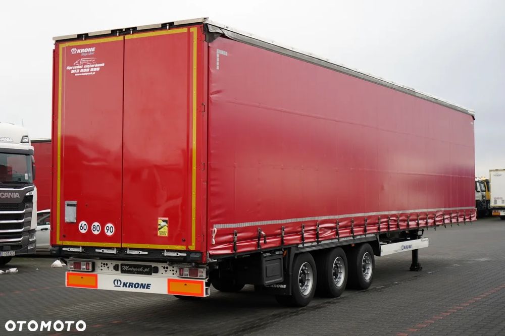 Krone FIRANKA / MEGA / OŚ  PODNOSZONA / LOW DECK / - 6