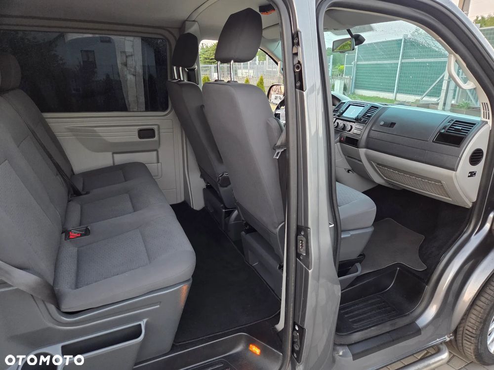 Volkswagen T5 FACE LIFT 2.0TDI 140KM LONG KLIMA FULL OPCJA LONG ORYGINAŁ ZADBANY DUBEL KABINA - 14