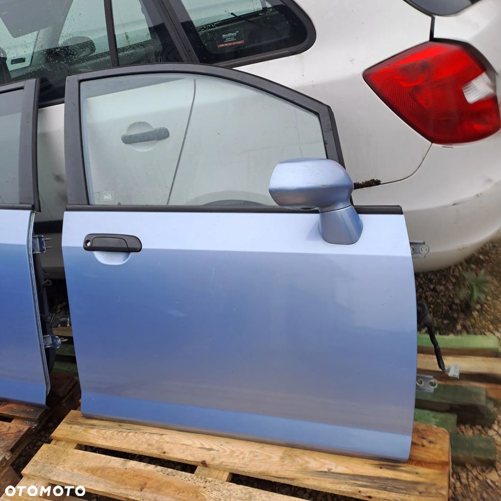 Honda Jazz II 2002-2008r. drzwi prawy przód kod lakieru B506M - 2