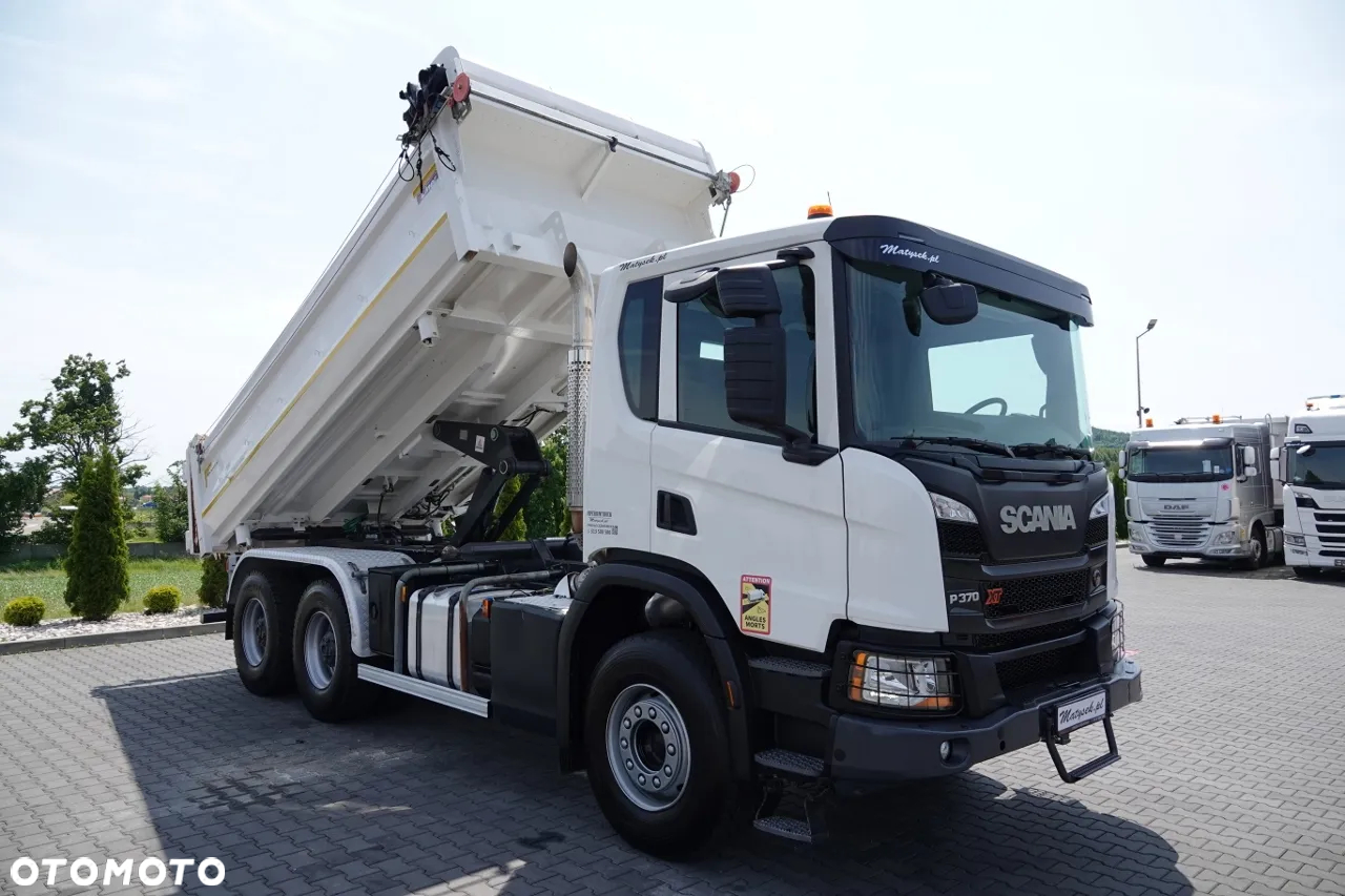 Scania P 370 XT / 6x4 / WYWROTKA / HYDROBURTA / BORDMATIC / 2021 ROK - 5