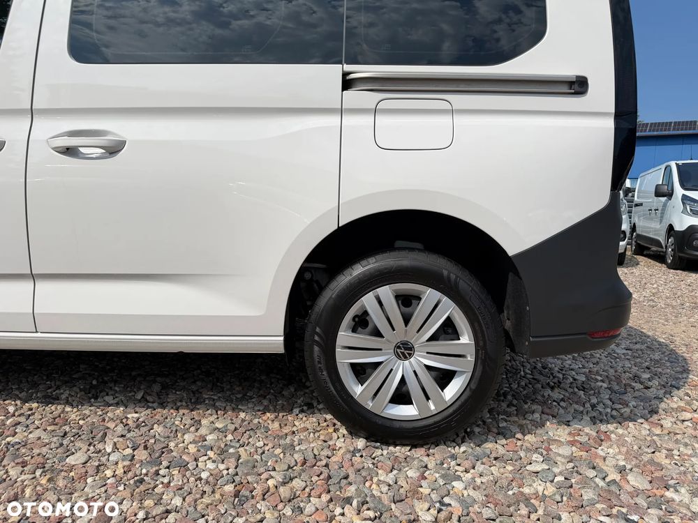 Volkswagen CADDY VAN KOMBI 5 Osobowy z homologacją cięż. N1, Mocny silnik 2.0TDI 102KM EURO-6 AQ Oszczędny i Dynamiczny Mikrobus VW, DMC-2.4t, Duża Ładowność 782kg, Homologacja na hak 1400kg, Bogate wyposażenie KOMFORT+ 100% Bezwypadkowy - 35