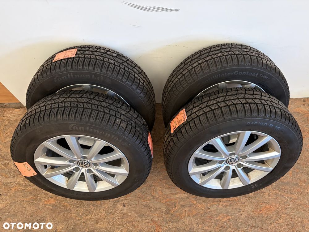 Felgi aluminiowe opony zimowe VW PASSAT B8 215/60 R16 6.5Jx16 ET42 - 13