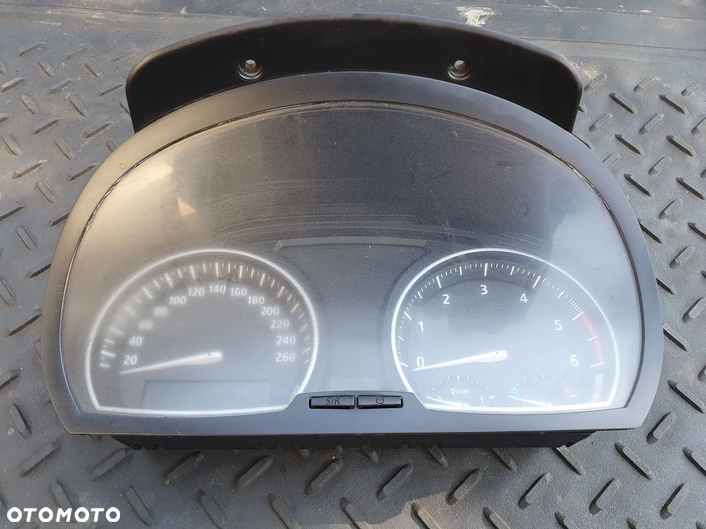 BMW X3 E83 LICZNIK ZEGARY PRĘDKOŚCIOMIERZ 3448407-02 1024637-14 - 1