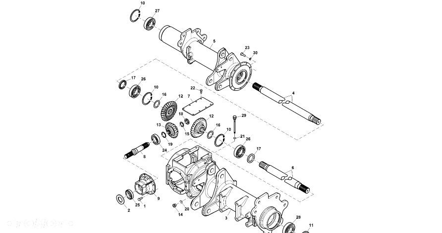 John Deere 960 - Tuleja CC142717 (Układ napędowy) - 1