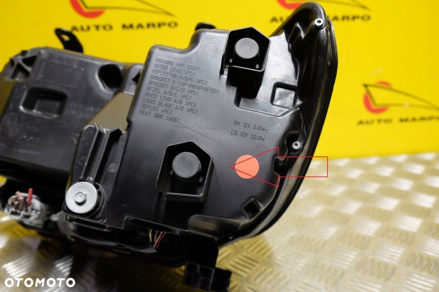 TOYOTA SEQUOIA LIFT 2017-2019 REFLEKTOR LAMPA FULL LED PRAWA USA - 14