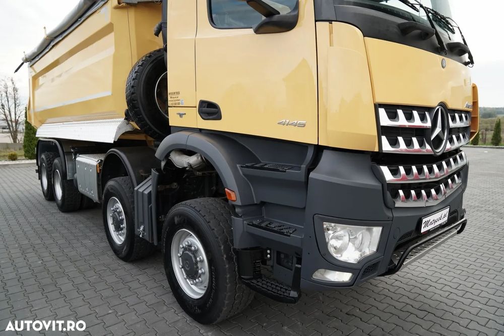 Mercedes-Benz AROCS 4145 / 8x8 / TIPPER SPATE / KH KIPPER / EURO 6 - 11