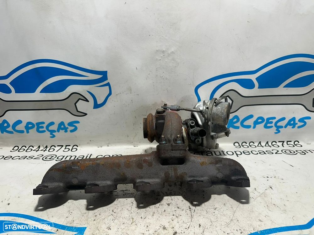 .Turbo Completo Original PSA Peugeot Citroen 1.6 HDI 90cv TD025S2-06T4 9657603780 - 5