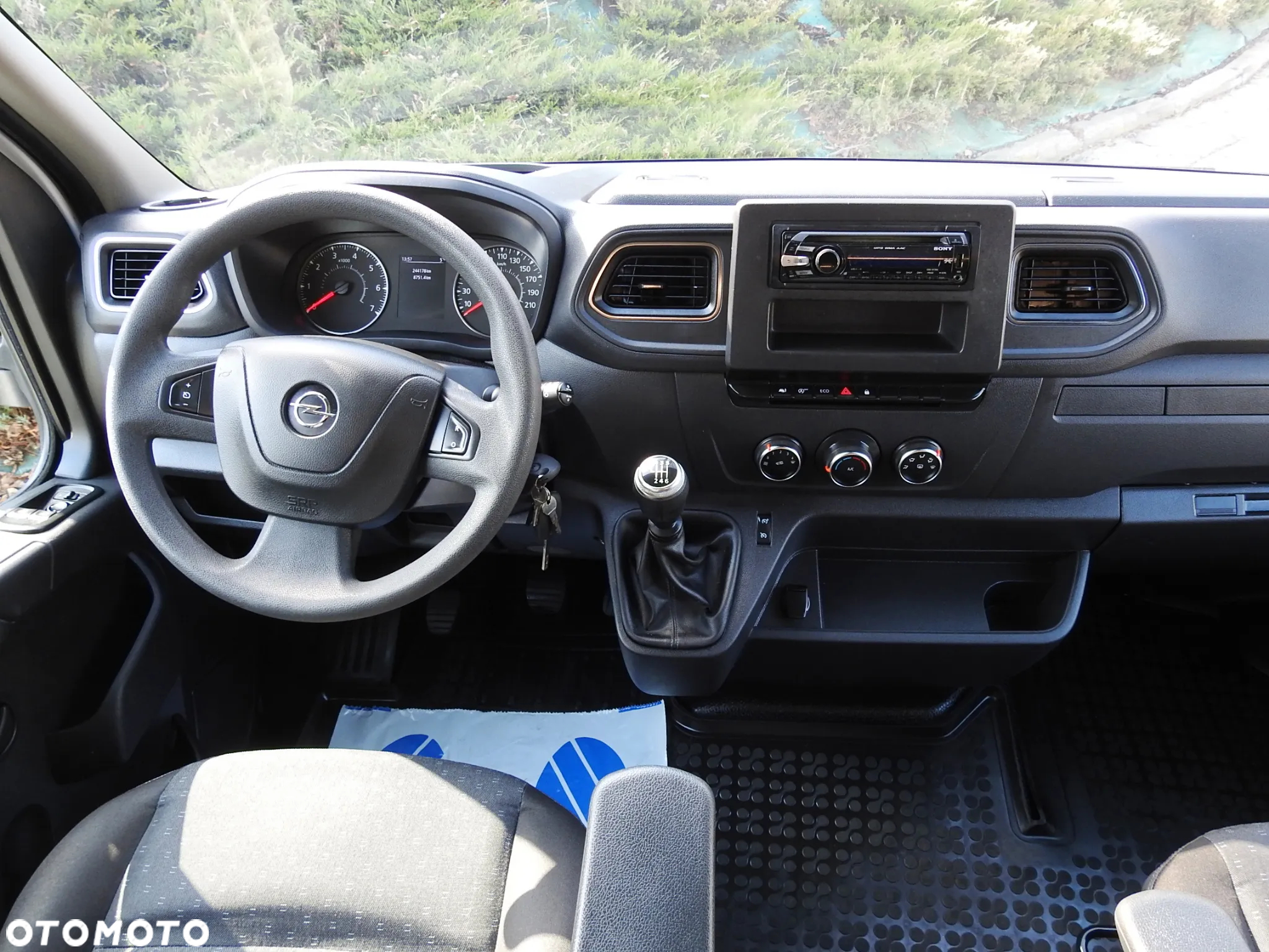 Opel MOVANO PLANDEKA 10 PALET WEBASTO TEMPOMAT KLIMATYZACJA LEDY PNEUMATYKA 165KM [ 268037 ] - 25