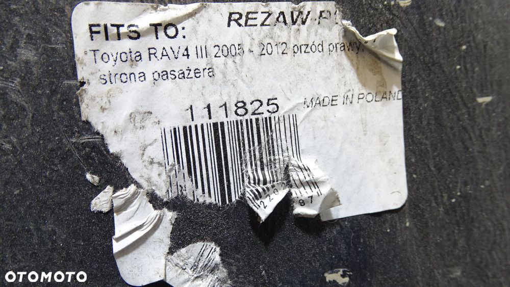 NADKOLE PRAWE PRZEDNIE TOYOTA RAV4 III 2.2D-CAT - 4