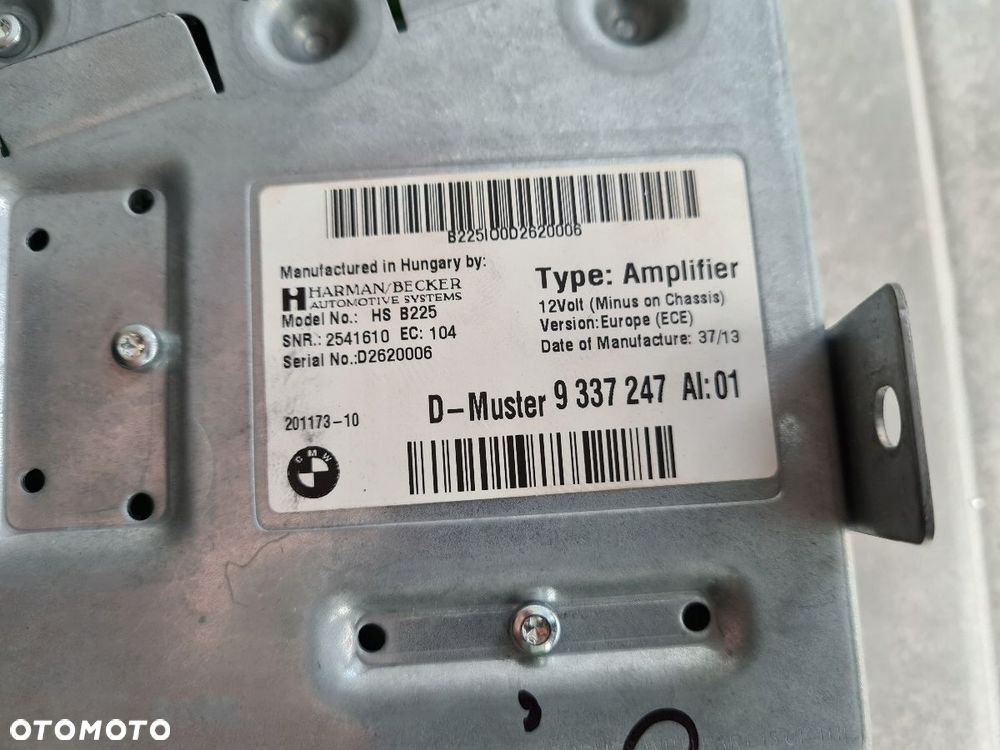 BMW i8 WZMACNIACZ HARMAN KARDON 9337247 - 4