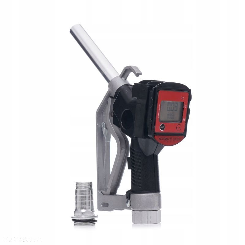 KRAFTDELE PISTOLET DO TANKOWANIA PALIW NYPEL KRÓCIEC 1" NA WĄŻ KD10580 - 2