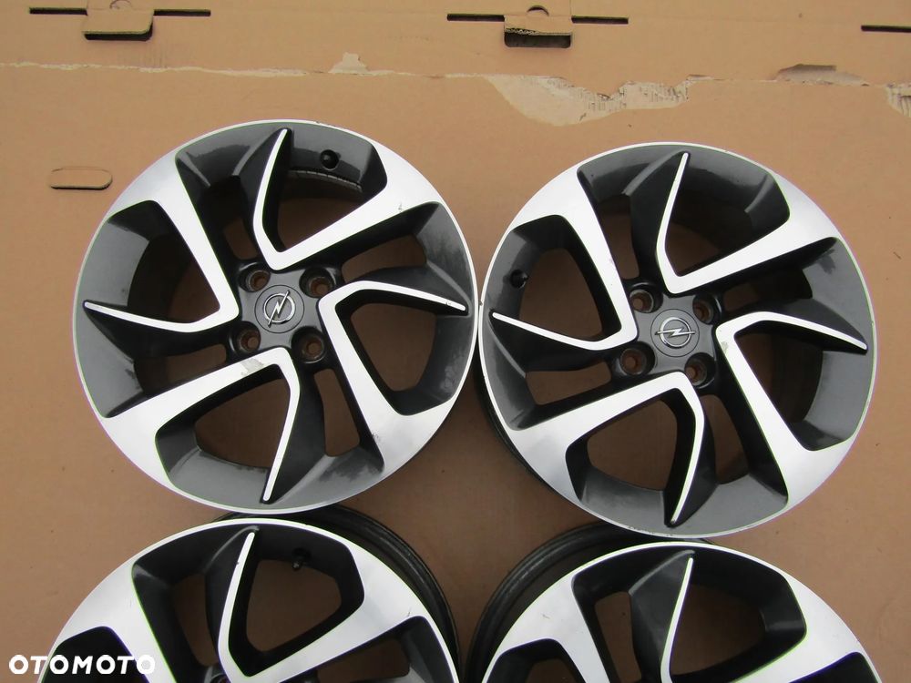 4x Felgi 16 Opel Adam Astra G H Corsa D E Meriva Combo C Karl Fiat Grande Punto Evo 4x100 - 5