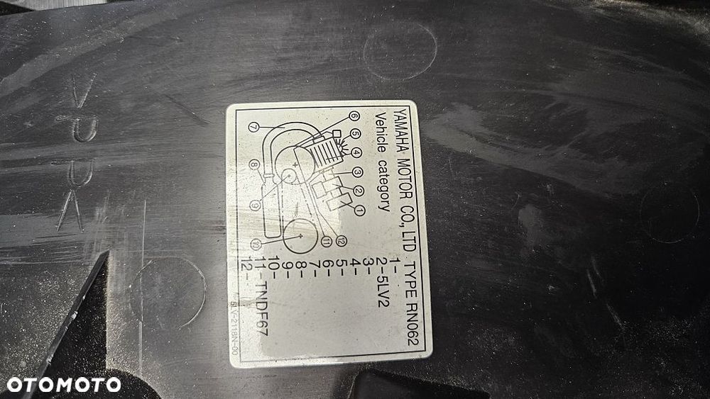 Nadkole Błotnik Tył Yamaha FZS 1000 Fazer 01-05  5LV-21611 - 11