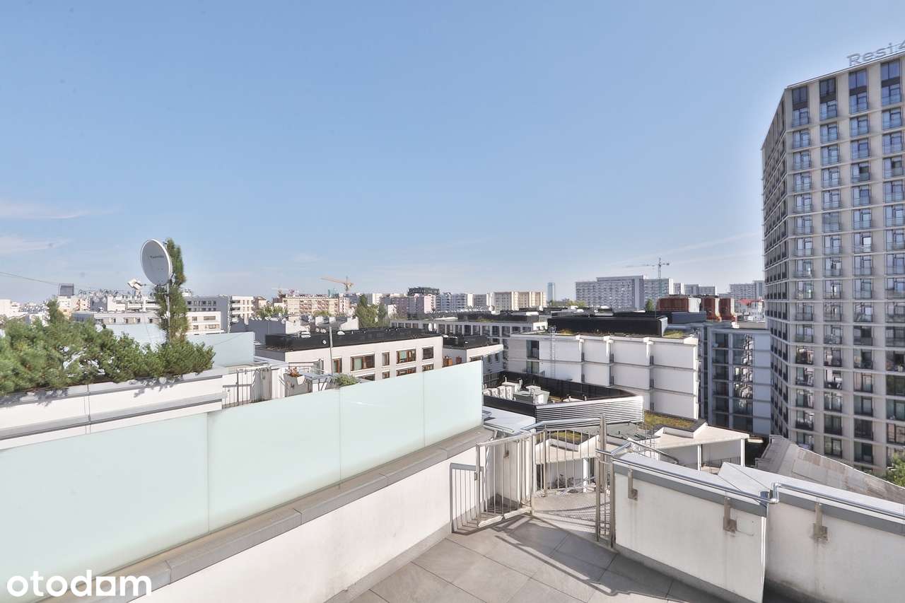 2 pokoje,48m2,ul. Wronia /Hotel Hilton/ OXYGEN/ Nowe z Tarasem /Garaż
