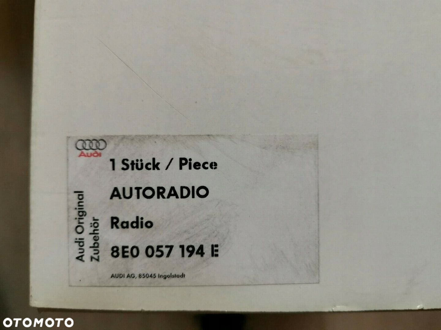 RADIO CD AUDI SYMPHONY 8E0035195AE A4 B7 - 6