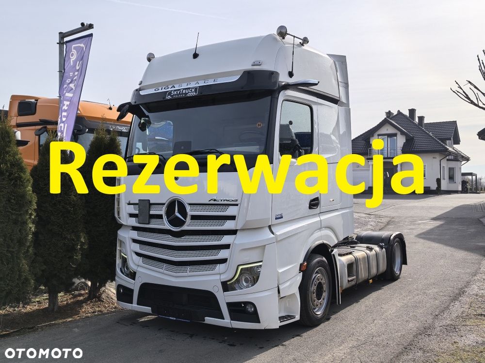 Mercedes-Benz Actros L 1848 LSnRL // Regulowane Siodło // NOWE OPONY // GigaSpace // 2 zbiorniki // Bi-Xenon // - 1