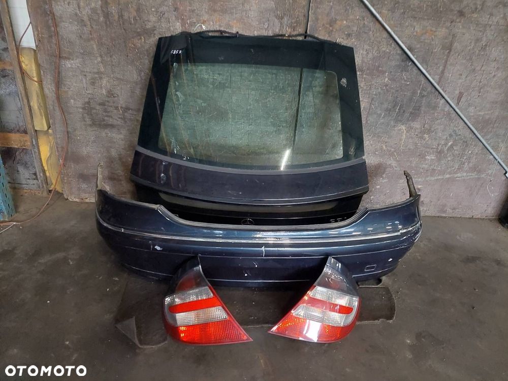 KOMPLETNY TYŁ ZDERZAK KLAPA MERCEDES-BENZ W203 C200 COUPE LIFT C189 - 1