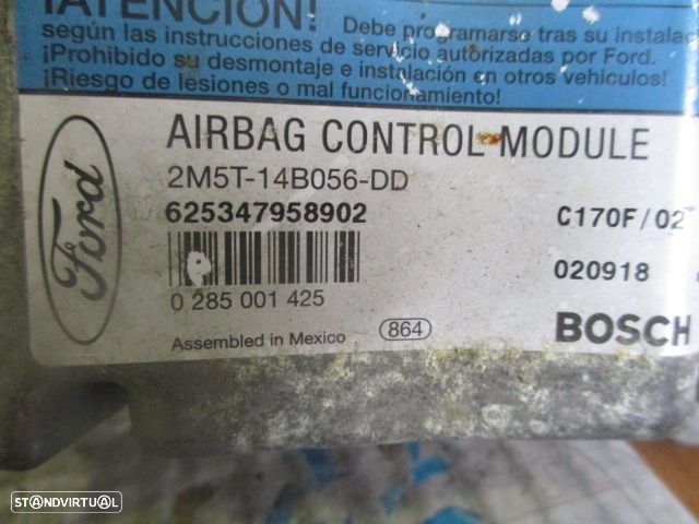 Modulo Airbag 0285001425 FORD FOCUS 2002 - 1