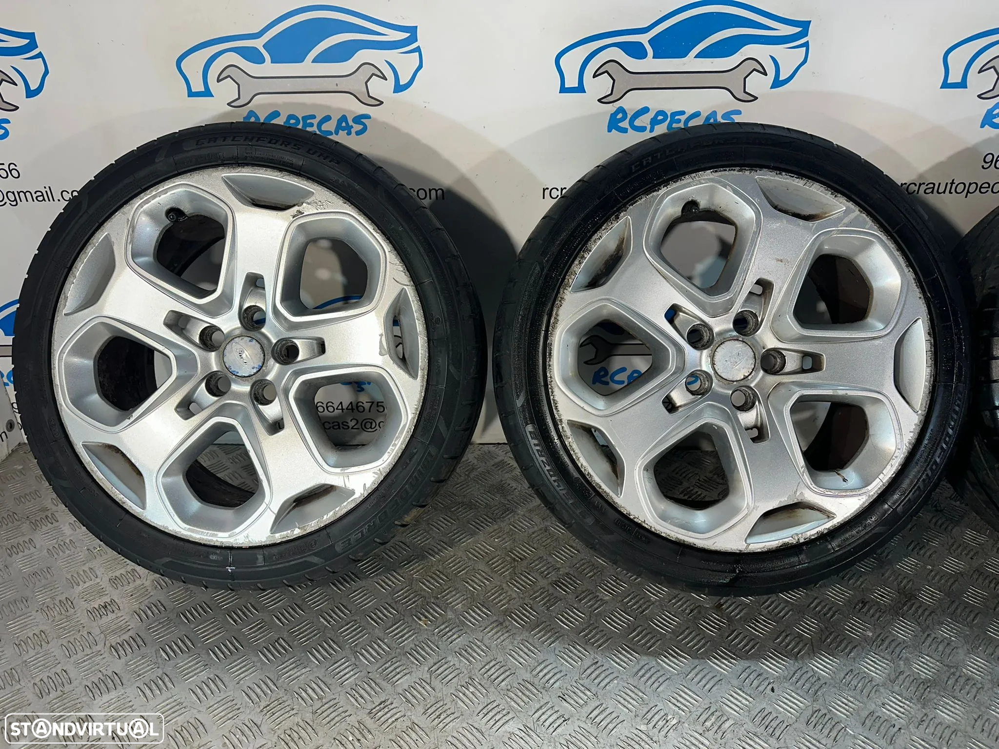 Conjunto Jantes 18 Originais Ford Mondeo iv 4 MK4 8J ET55 7S7J-1007-CB - 5