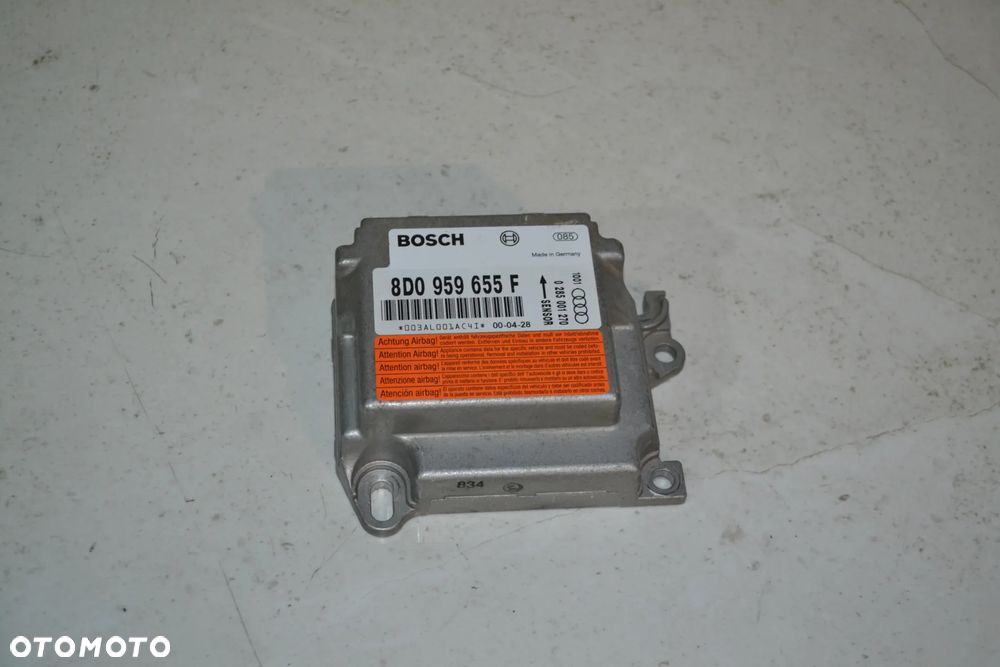 AUDI A4 B5 LIFT SENSOR PODUSZEK POWIETRZNYCH AIRBAG 8D0959655F SPRAWNY