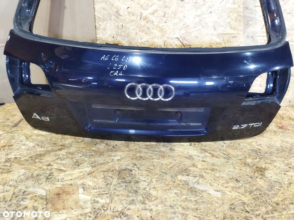 KLAPA TYŁ AUDI A6 C6 LIFT AVANT KOMBI LZ5D ORG - 2
