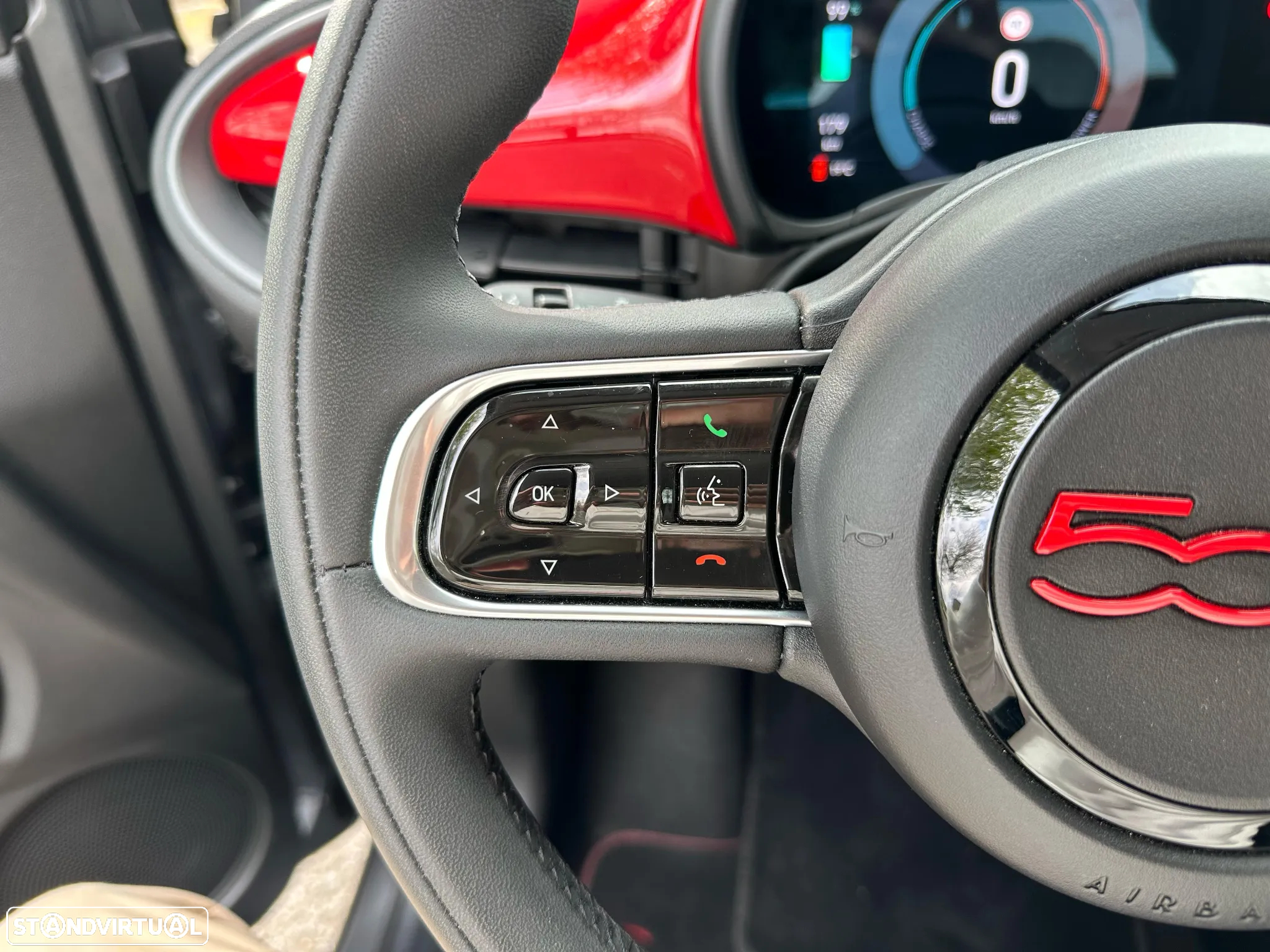 Fiat 500e 23,8kWh Red - 22