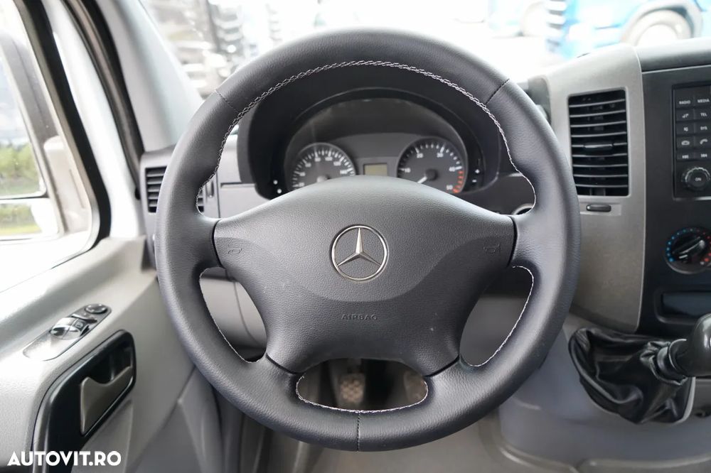 Mercedes-Benz SPRINTER 516 CDI / BASCULĂ DIN OȚEL - 3,5 M / CAMION BASCULĂ DIN OȚEL - 7 LOCURI / DOUĂ LOCURI / MANUALĂ / IMPORTATĂ - 26