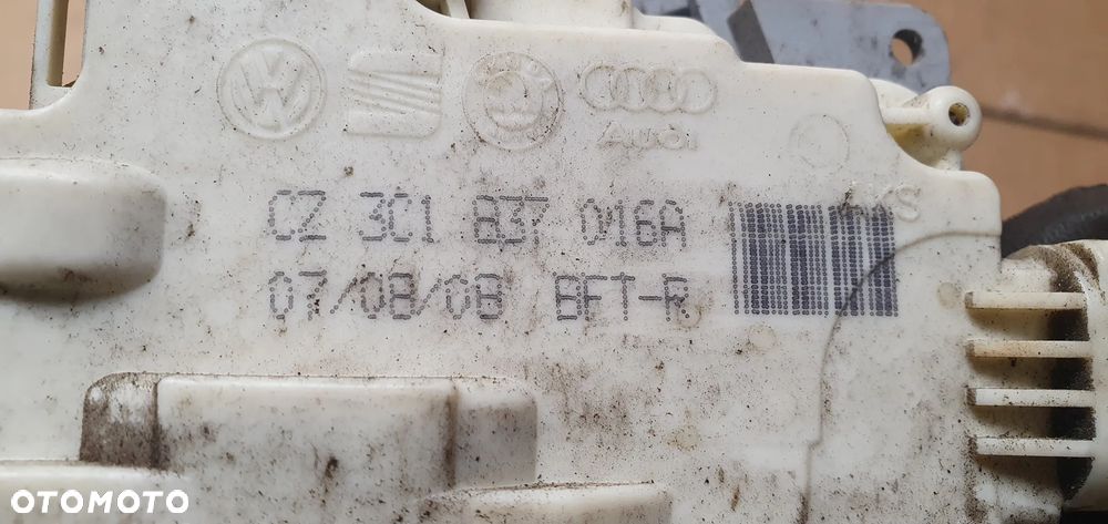 Zamek drzwi prawy przód przedni VW Passat B6 3C1837016A - 7