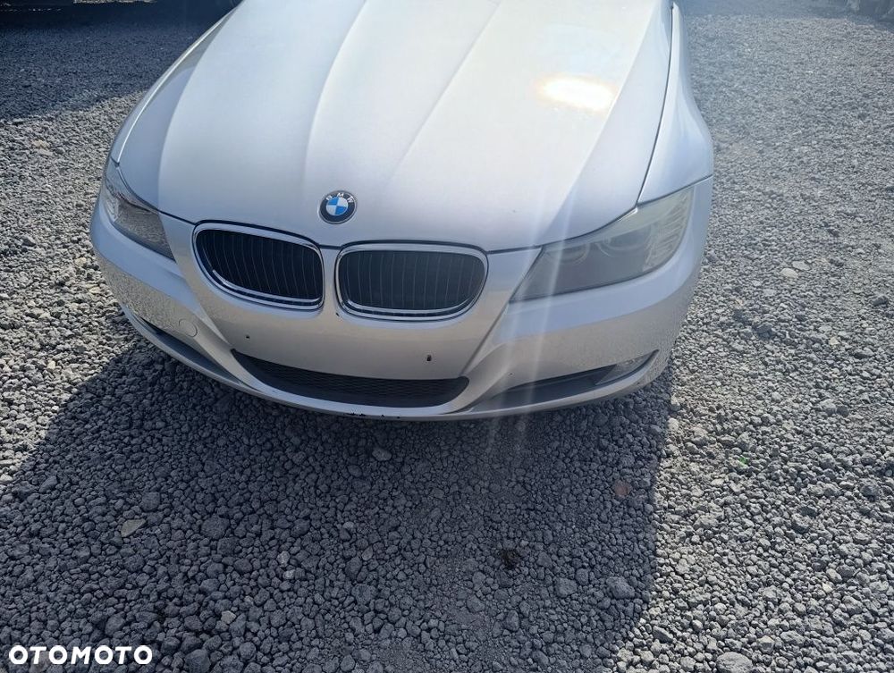 Przód kompletny BMW E90 E91 lift lci maska zderzak pas błotniki chłodnice 354 titansilber - 3