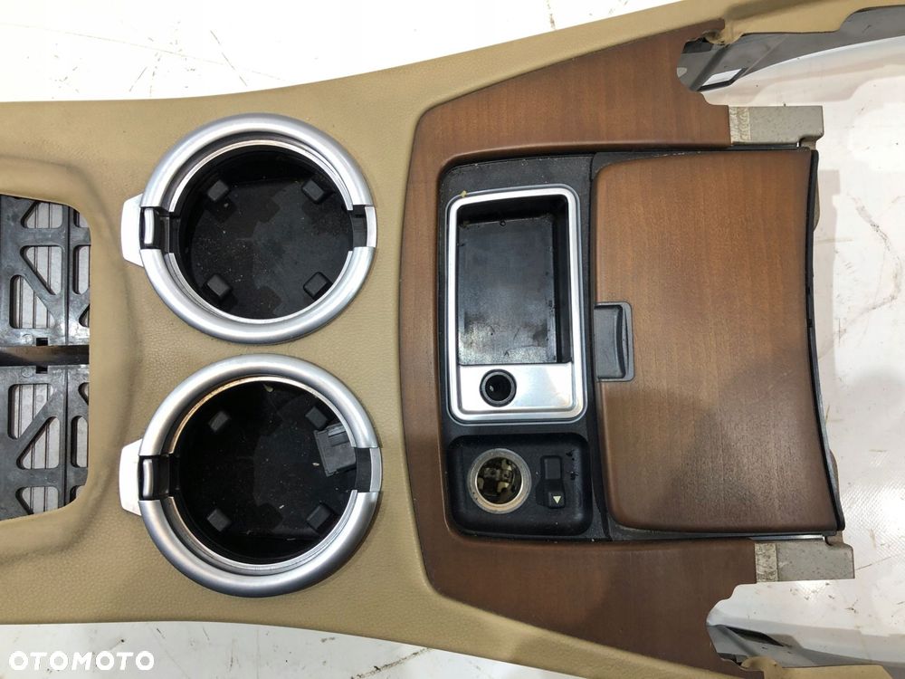 bmw e65 3.6 v8 tunel środkowy beżowa skóra - 4