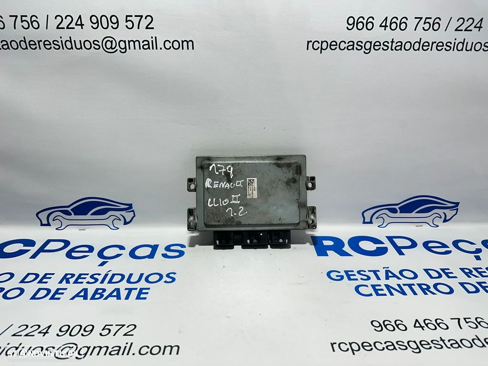 .Centralina Motor Original Siemens Renault 1.2i 16v D4F712 / 714 / 706 8200473744 S120201109 1998 - 2008 - 4