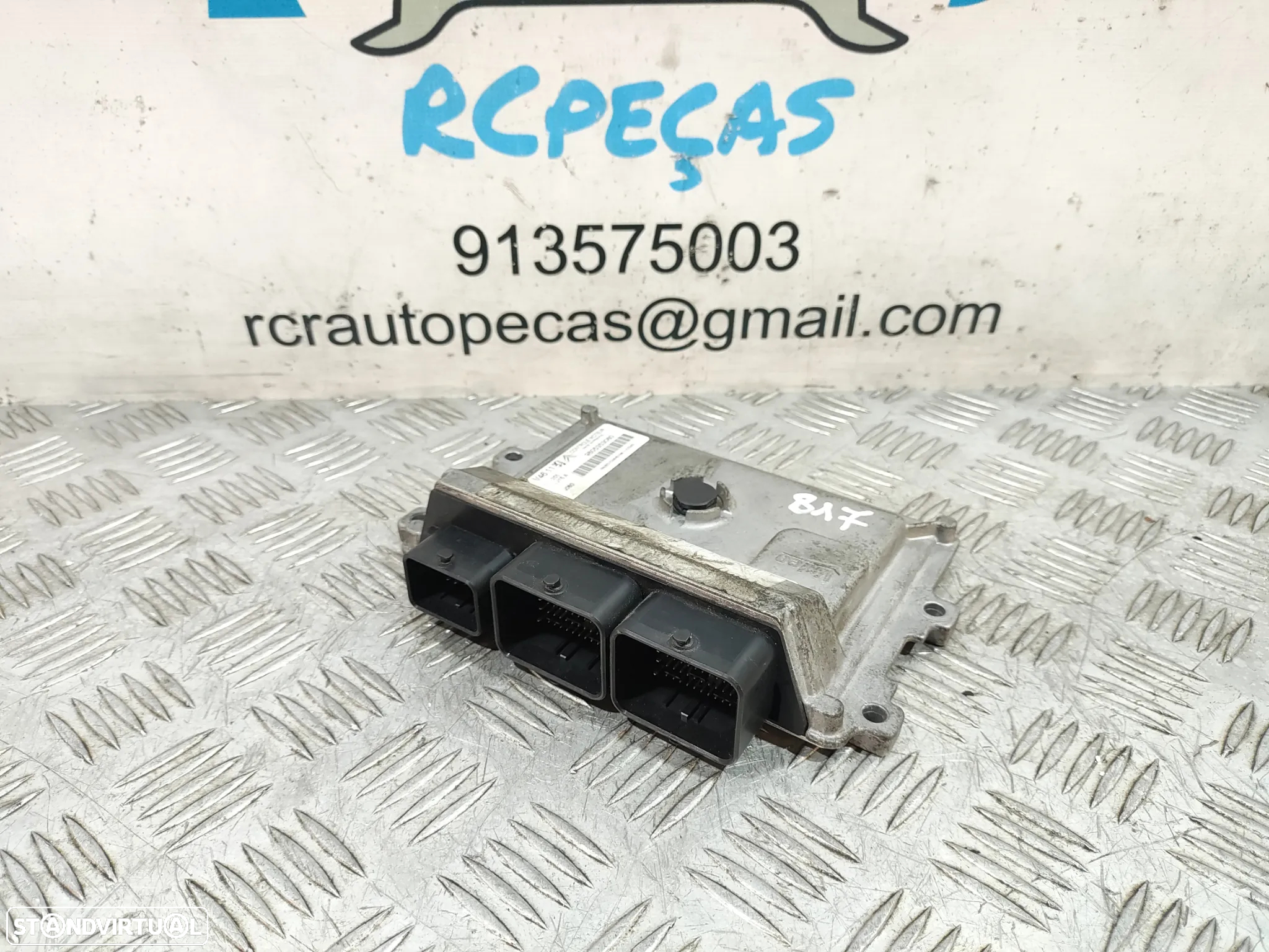 Centralina Motor PSA Peugeot Citroen 1.2 VTI 82cv HM01 10B206 - 3