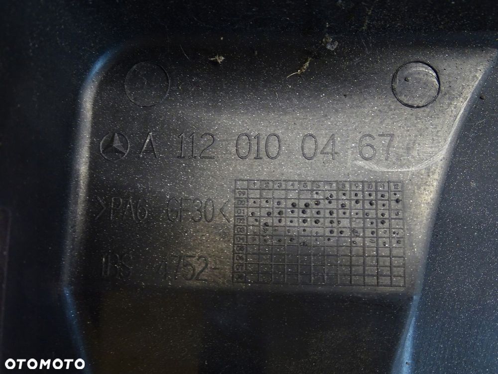 OSŁONA OBUDOWA SILNIKA MERCEDES W209 W211 A1120100467 - 9