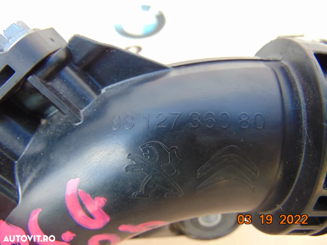 Tub aer conducta Peugeot 1.2 hn05 2008 3008 208 308 Citroen c3 c4 c5 cactus partner berlingo Opel C - 5