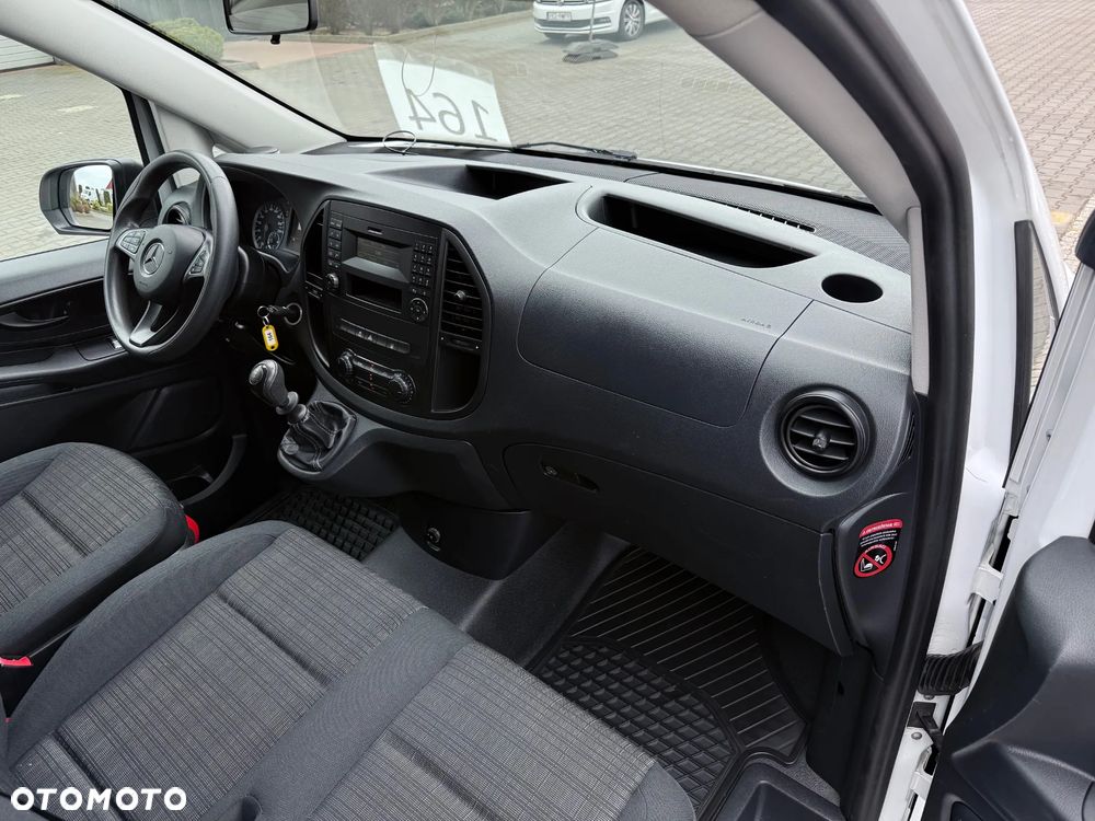 Mercedes-Benz Vito Long L2 Maxi Brygadówka Doka 6-miejsc Salon PL, Jeden Właściciel - 15