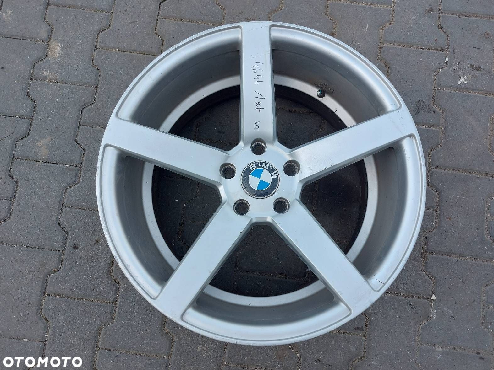 FELGA ALUMINIOWA 1SZT 5X120 9.5JX19 ET35 FI72.6 BMW E91 320 - 1