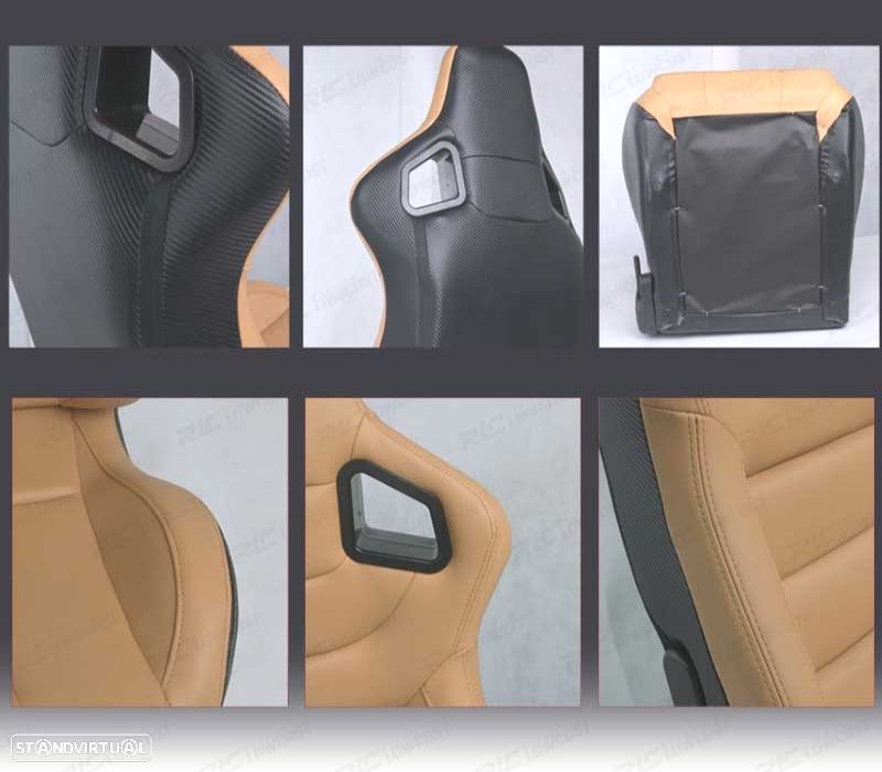 BANCO SEMI BAQUET TIPO RS EM PELE BEGE - 7