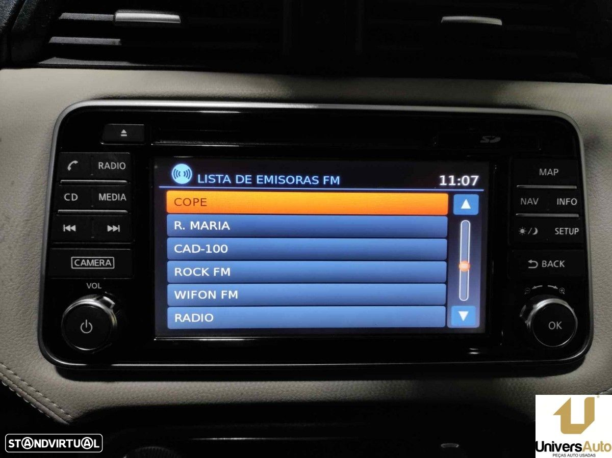 SISTEMA NAVEGAÇÃO GPS NISSAN MICRA V (K14) ACENTA - 8