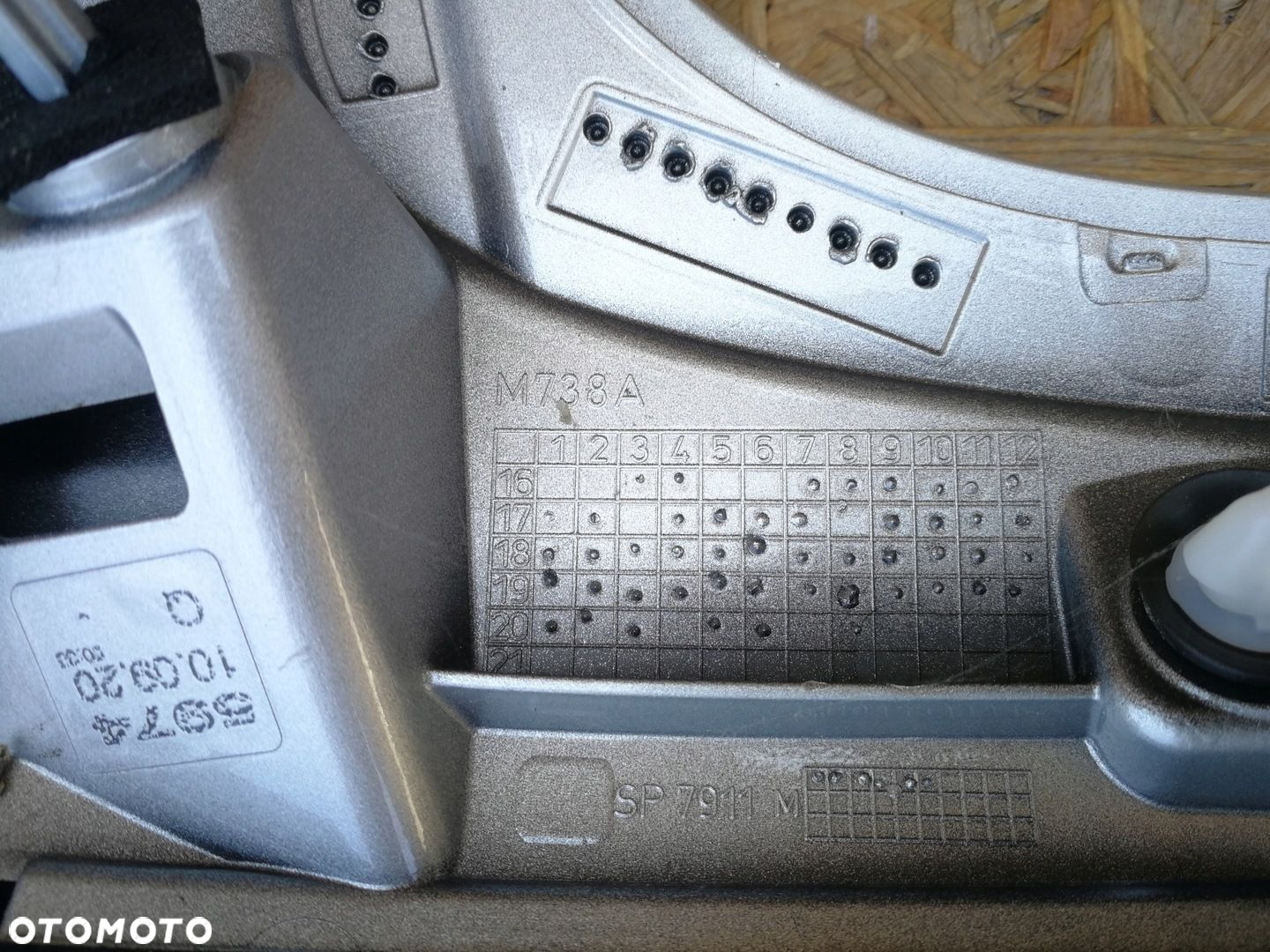 FORD FIESTA MK8 17- SPOILER LOTKA DASZEK KLAPY BAGAŻNIKA TYŁ H1BB-A44210-A - 13